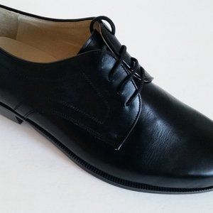 New Men's CONTI #H1008 black lace cuban heel shoes